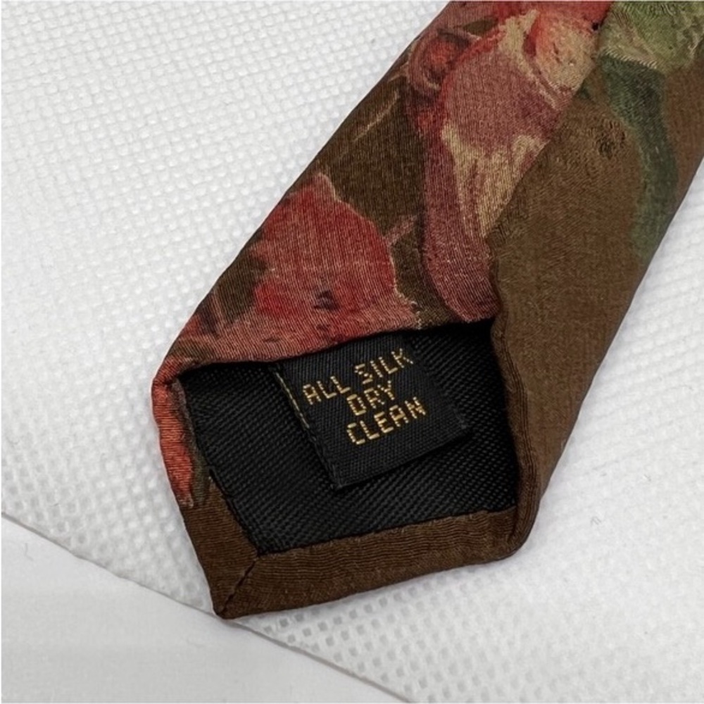 EUC Vintage Bill Blass Floral Tie - Picture 8 of 8